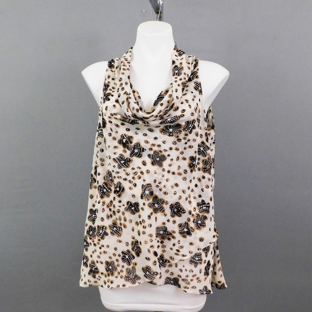 Milano‎ Women Shirt Cream Black L
